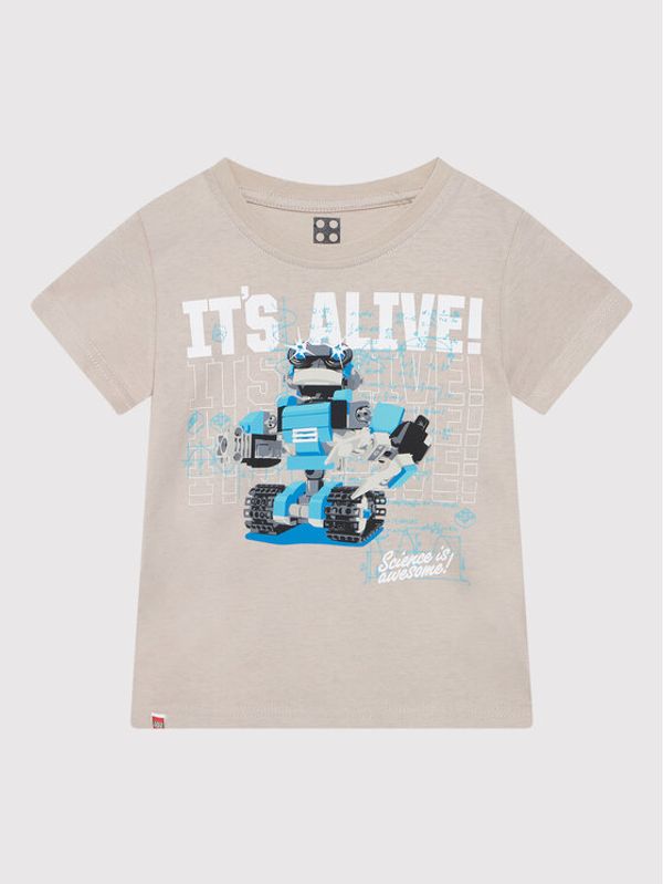 LEGO Wear LEGO Wear Тишърт 12010394 Бежов Regular Fit