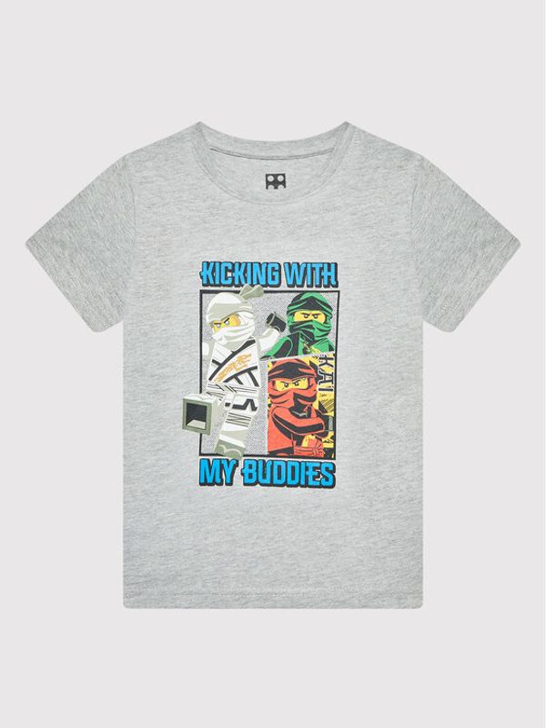 LEGO Wear LEGO Wear Тишърт 12010471 Сив Regular Fit