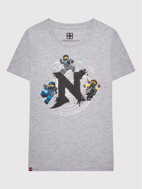 LEGO Wear LEGO Wear Тишърт 12010479 Сив Regular Fit