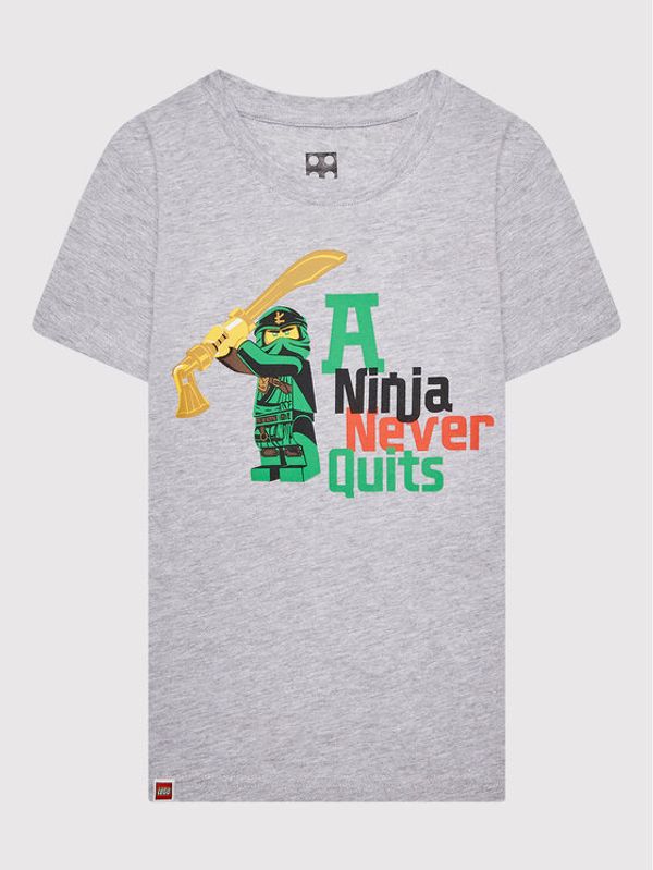 LEGO Wear LEGO Wear Тишърт 12010481 Сив Regular Fit