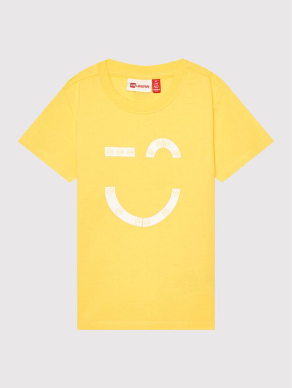 LEGO Wear LEGO Wear Тишърт Lwticho 11010433 Жълт Regular Fit