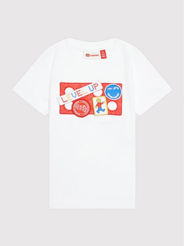 LEGO Wear LEGO Wear Тишърт Ticho 11010432 Бял Regular Fit