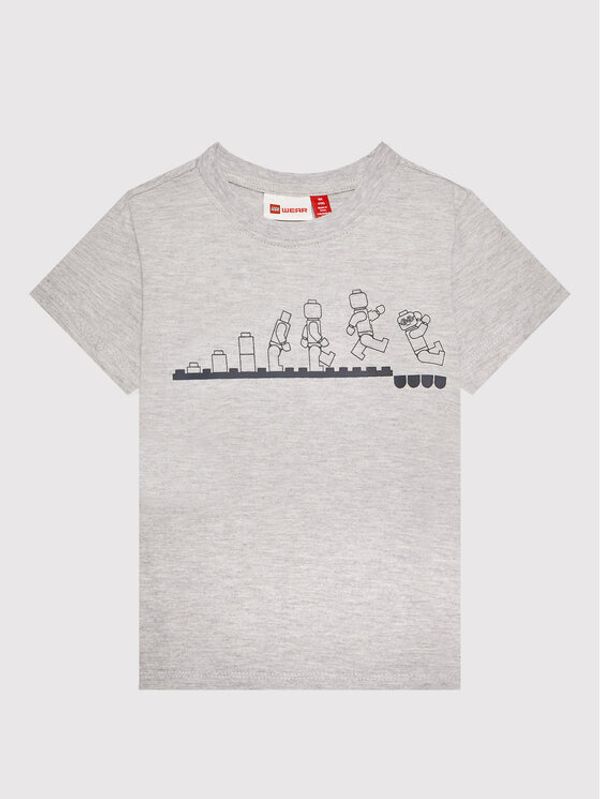 LEGO Wear LEGO Wear Тишърт Tinus 306 11010437 Сив Regular Fit
