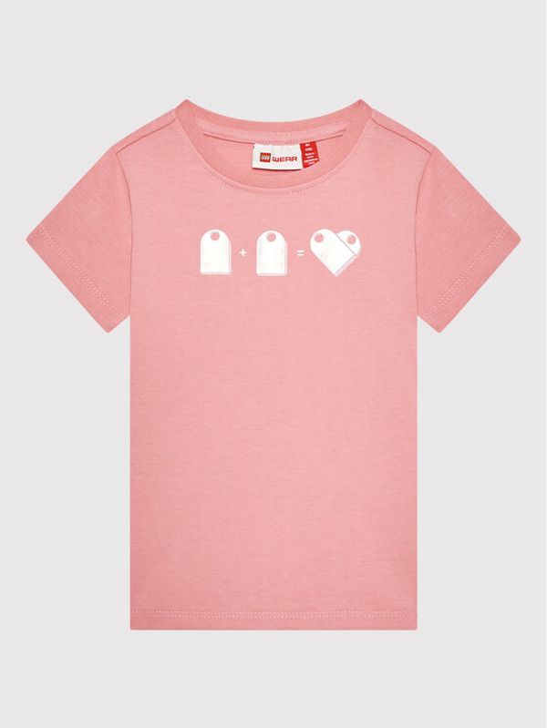LEGO Wear LEGO Wear Тишърт Trisse 30S 11010447 Розов Regular Fit