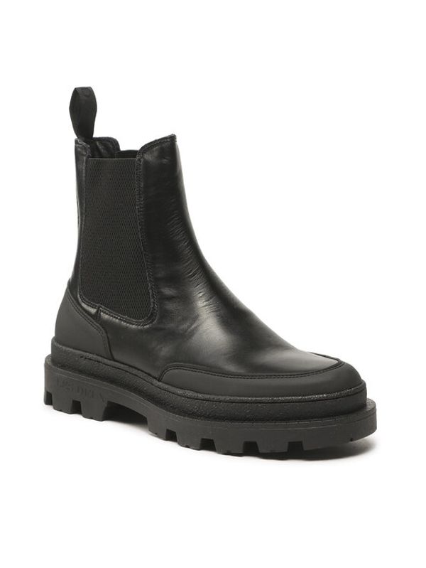 Les Deux Les Deux Боти тип челси Tanner Leather Chealsea Boot LDM820021 Черен