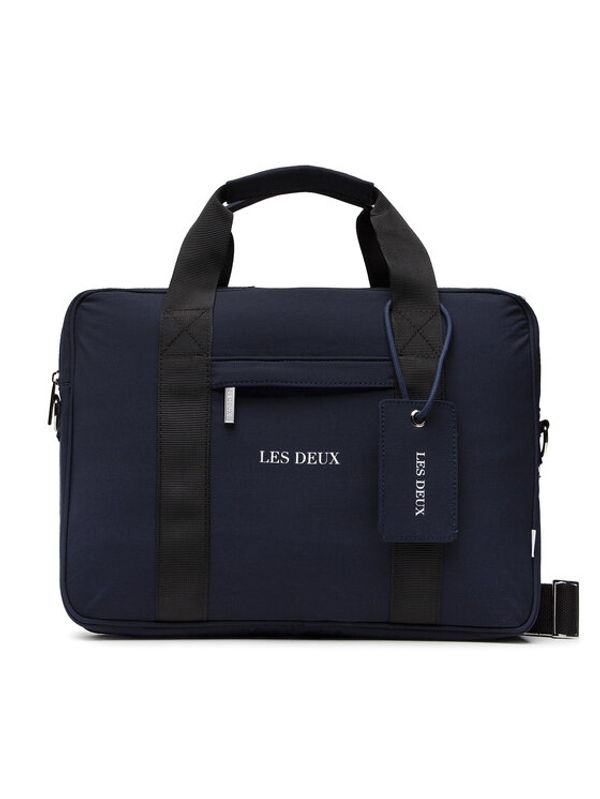 Les Deux Les Deux Чанта за лаптоп Terrence Ripstop Computer Bag Single LDM940028 Тъмносин