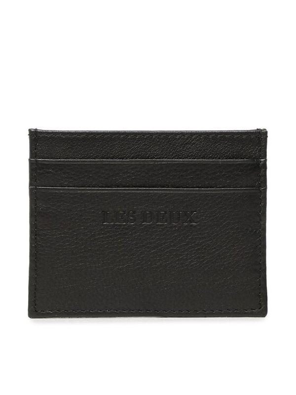 Les Deux Les Deux Калъф за кредитни карти Leather Cardholder LDM940067 Черен