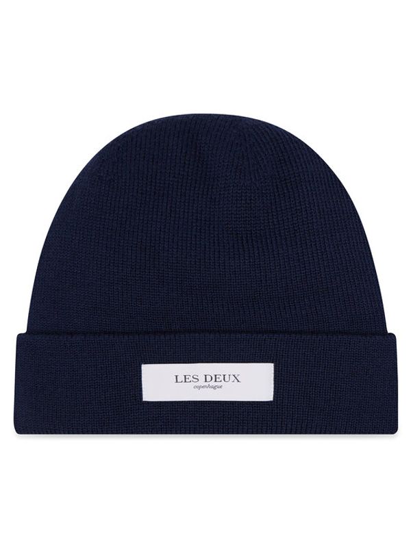 Les Deux Les Deux Шапка Merino Patch LDM710019 Тъмносин