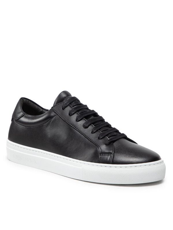 Les Deux Les Deux Сникърси Theodor Leather Sneaker LDM801022 Черен