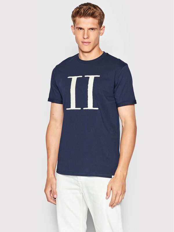 Les Deux Les Deux Тишърт Encore Boucle LDM101110 Тъмносин Regular Fit