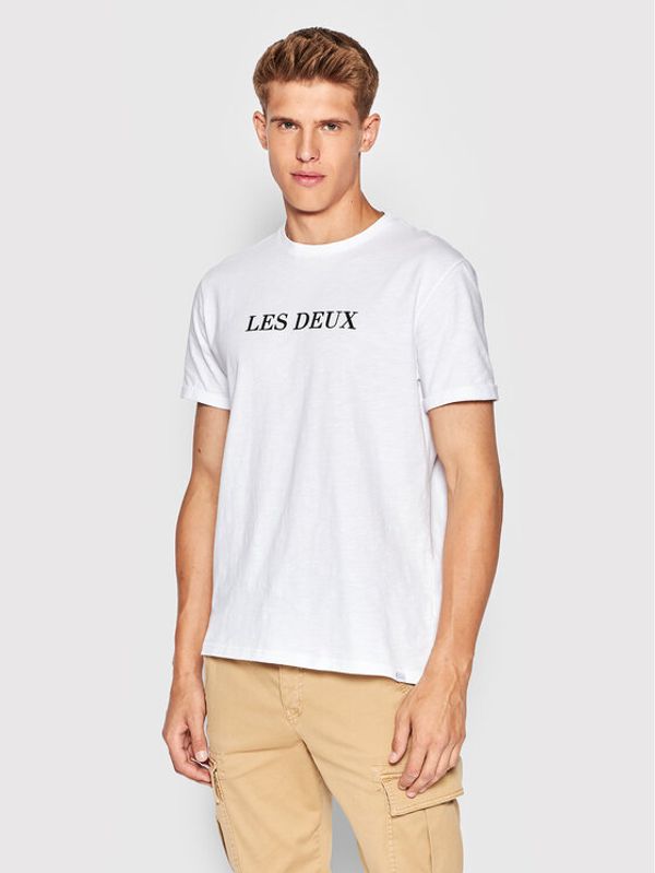 Les Deux Les Deux Тишърт LDM101099 Бял Regular Fit