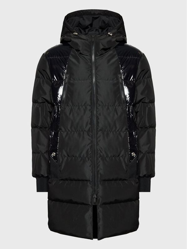 Les Hommes Les Hommes Пухено яке LF2280040255 Черен Regular Fit