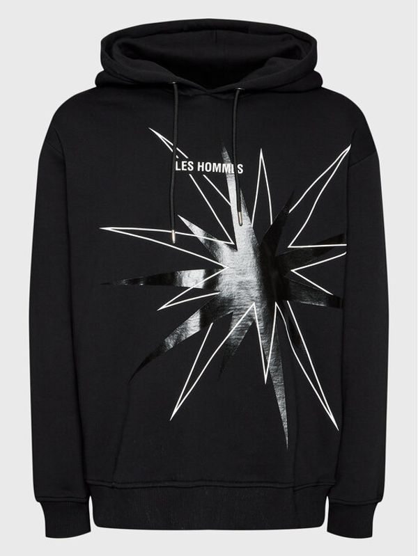 Les Hommes Les Hommes Суитшърт LF2252020741 Черен Regular Fit