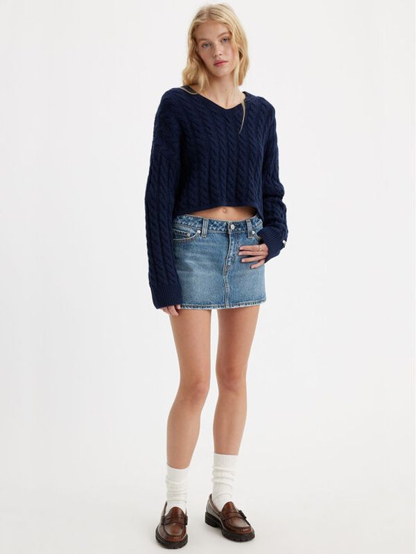 Levi's® Levi's® Дънкова пола A44650001 Син Regular Fit