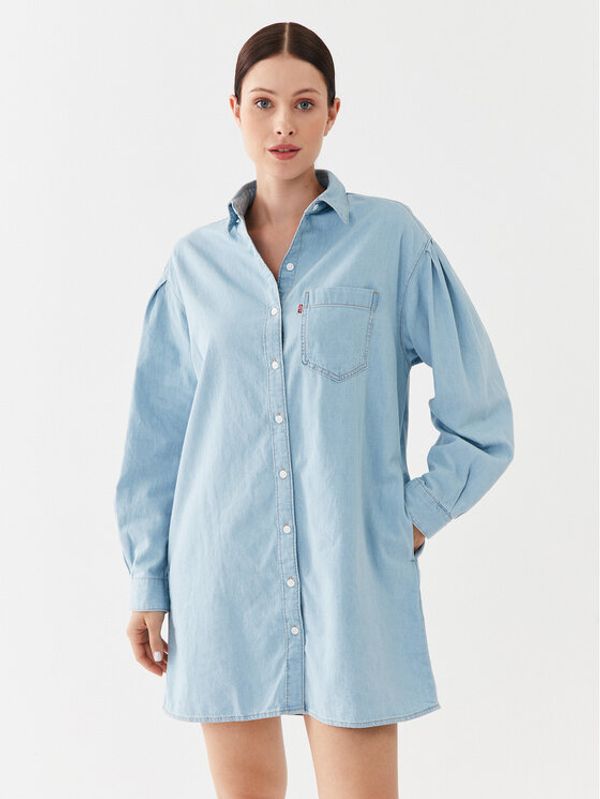 Levi's® Levi's® Дънкова рокля Rhea A6743-0002 Син Relaxed Fit