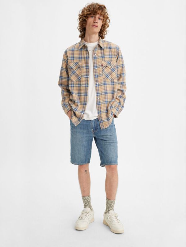 Levi's® Levi's® Дънкови шорти 405 Standard 398640101 Тъмносин Straight Fit