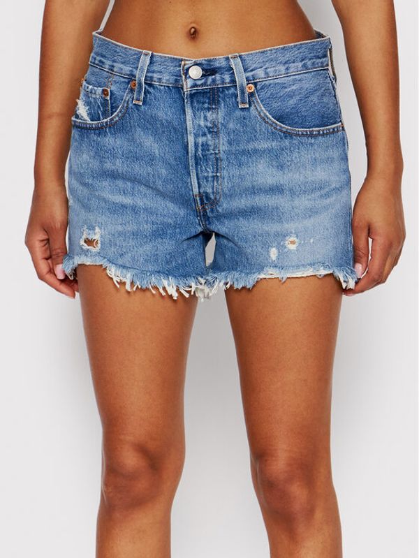 Levi's® Levi's® Дънкови шорти Original 56327-0081 Син Slim Fit