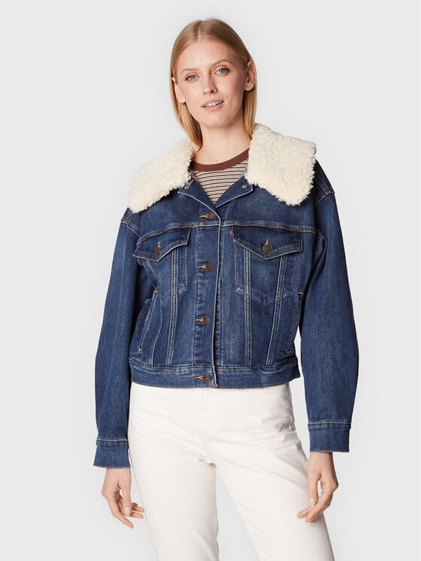 Levi's® Levi's® Дънково яке Baby Bubble A3486-0000 Тъмносин Regular Fit