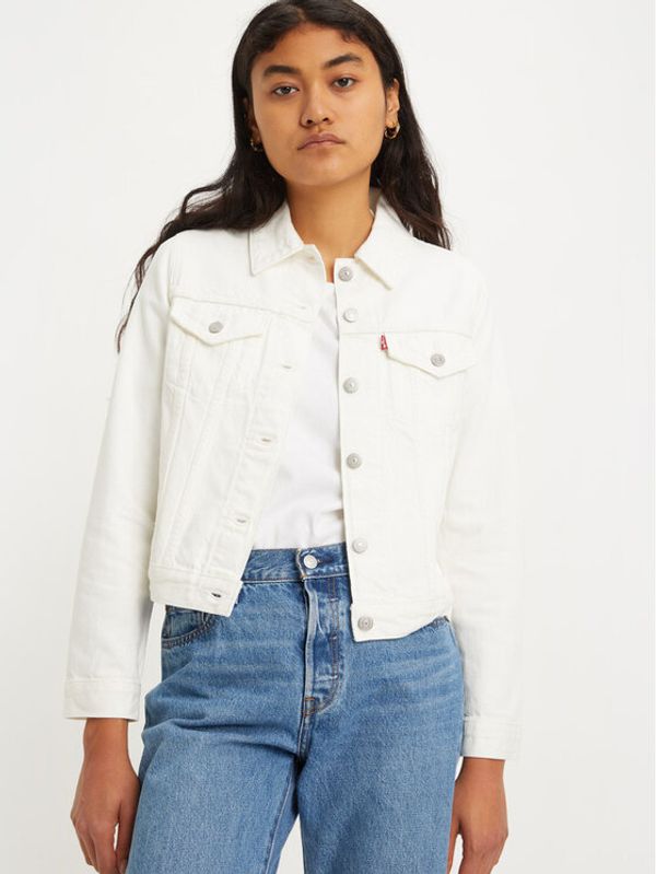 Levi's® Levi's® Дънково яке Original Trucker 299450134 Бял Slim Fit
