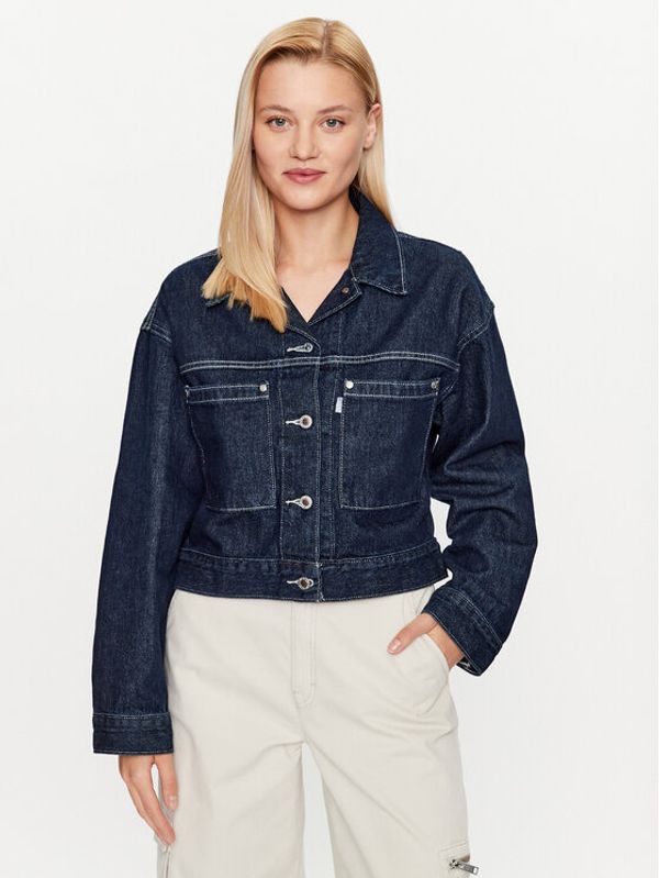 Levi's® Levi's® Дънково яке Silvertab A6346-0000 Тъмносин Loose Fit