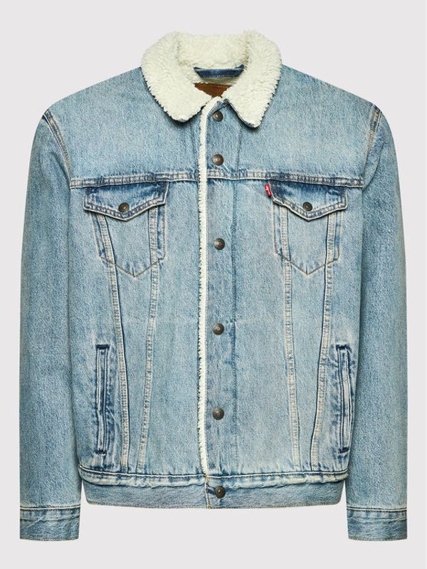 Levi's® Levi's® Дънково яке Type 3 Sherpa 16365-0070 Син Regular Fit