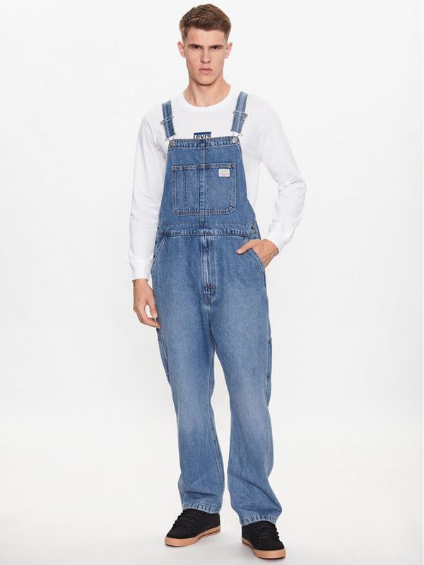 Levi's® Levi's® Гащеризон с презрамки Red Tab™ 79107-0016 Син Loose Fit