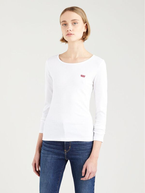Levi's® Levi's® Комплект 2 блузи A0787-0000 Бял Slim Fit