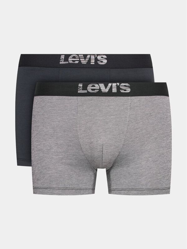 Levi's® Levi's® Комплект 2 чифта боксерки 37149-0625 Черен