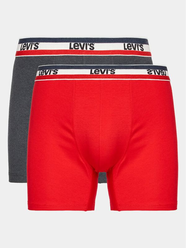 Levi's® Levi's® Комплект 2 чифта боксерки 37149-0817 Червен