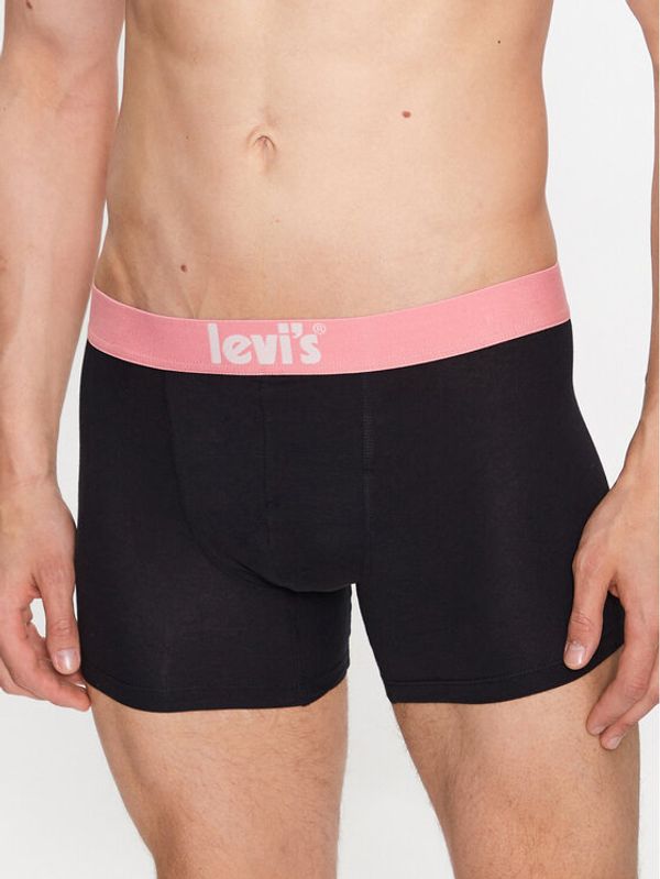 Levi's® Levi's® Комплект 2 чифта боксерки 701222905 Черен