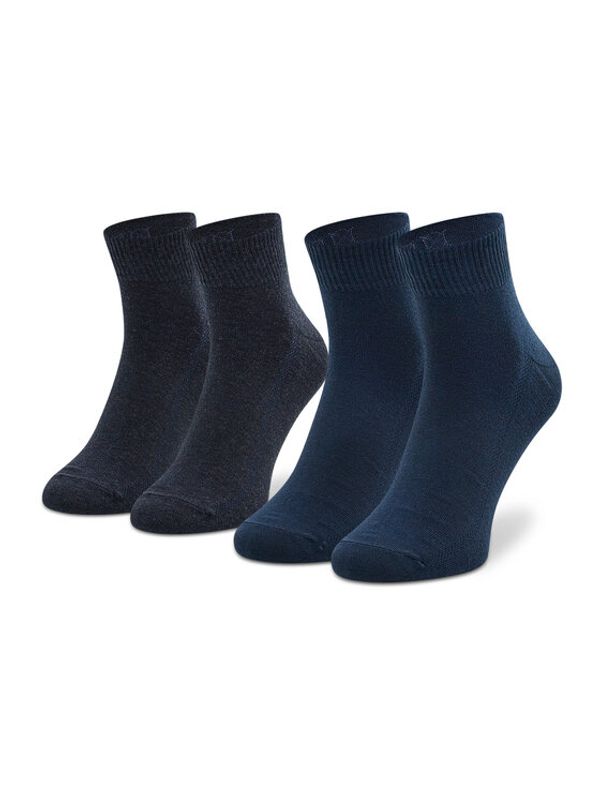 Levi's® Levi's® Комплект 2 чифта дълги чорапи мъжки 993052001 Тъмносин