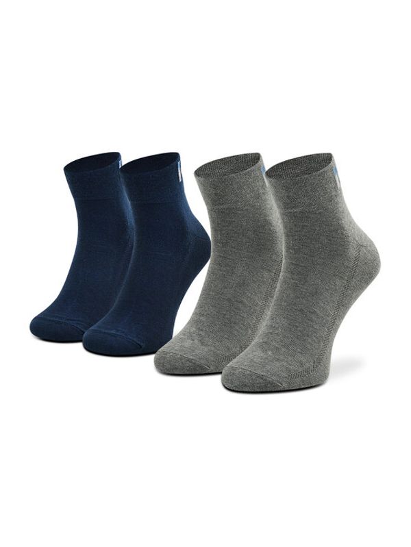 Levi's® Levi's® Комплект 2 чифта къси чорапи унисекс 701218213 Тъмносин