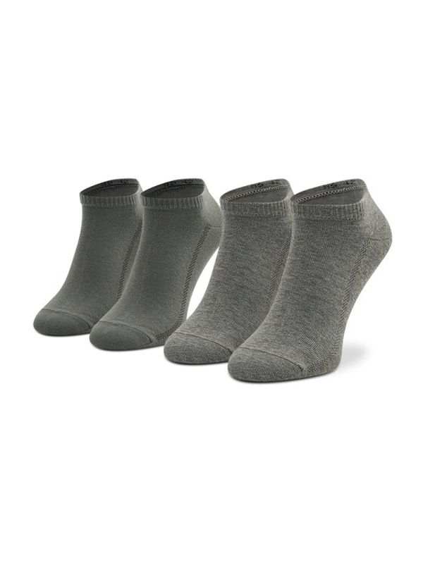 Levi's® Levi's® Комплект 2 чифта къси чорапи унисекс 993051001 Сив
