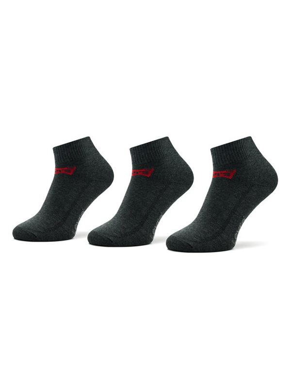 Levi's® Levi's® Комплект 3 чифта дълги чорапи мъжки 903051001 Сив