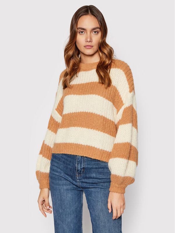 Levi's® Levi's® Пуловер Persimmon A1581-0001 Бежов Relaxed Fit