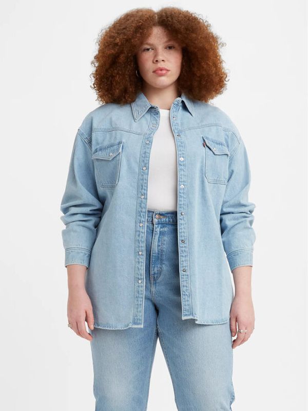 Levi's® Levi's® Риза Dorsey A34420000 Син Oversize