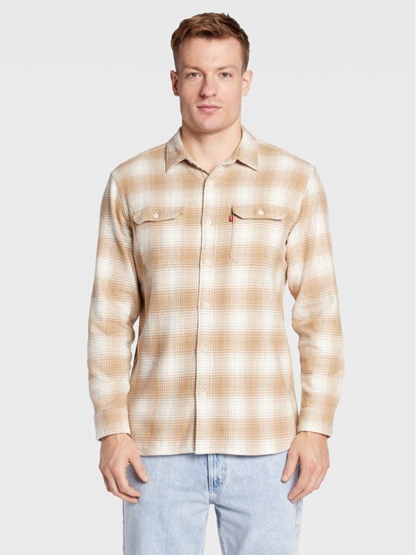 Levi's® Levi's® Риза Jackson Worker 19573-0173 Бежов Relaxed Fit