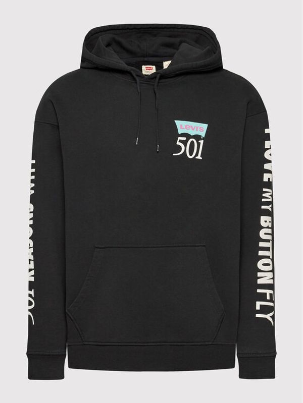 Levi's® Levi's® Суитшърт 501 38479-0116 Черен Relaxed Fit