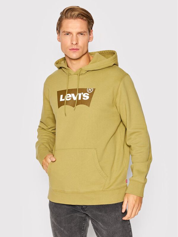 Levi's® Levi's® Суитшърт Graphic 38424-0019 Зелен Regular Fit