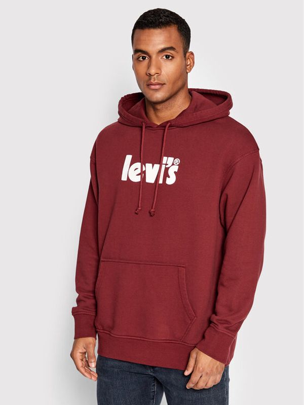 Levi's® Levi's® Суитшърт Graphic 38479-0110 Бордо Relaxed Fit