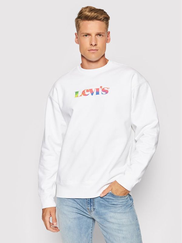 Levi's® Levi's® Суитшърт Graphic 38712-0029 Бял Relaxed Fit