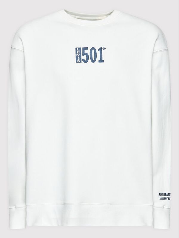 Levi's® Levi's® Суитшърт Graphic 38712-0056 Бял Relaxed Fit