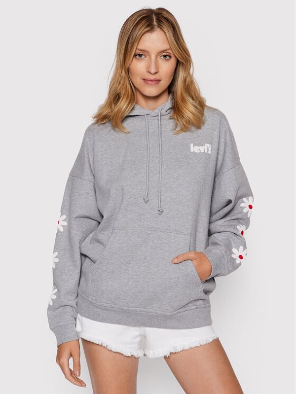 Levi's® Levi's® Суитшърт Graphic Rider 34400-0023 Сив Relaxed Fit