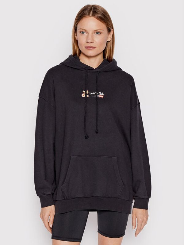 Levi's® Levi's® Суитшърт Prism A0801-0032 Черен Oversize