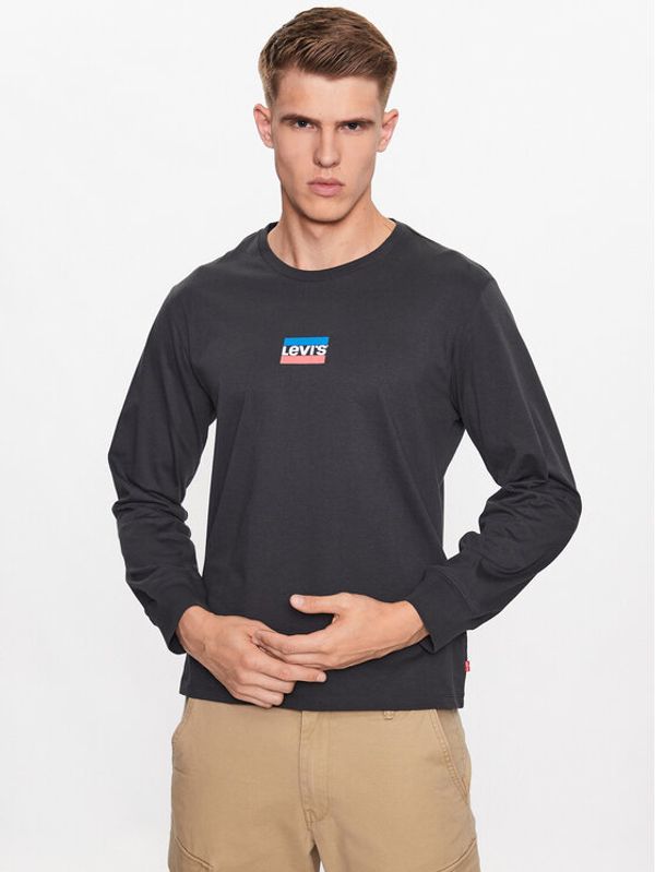 Levi's® Levi's® Тениска с дълъг ръкав Graphic Mini 36015-0157 Черен Regular Fit