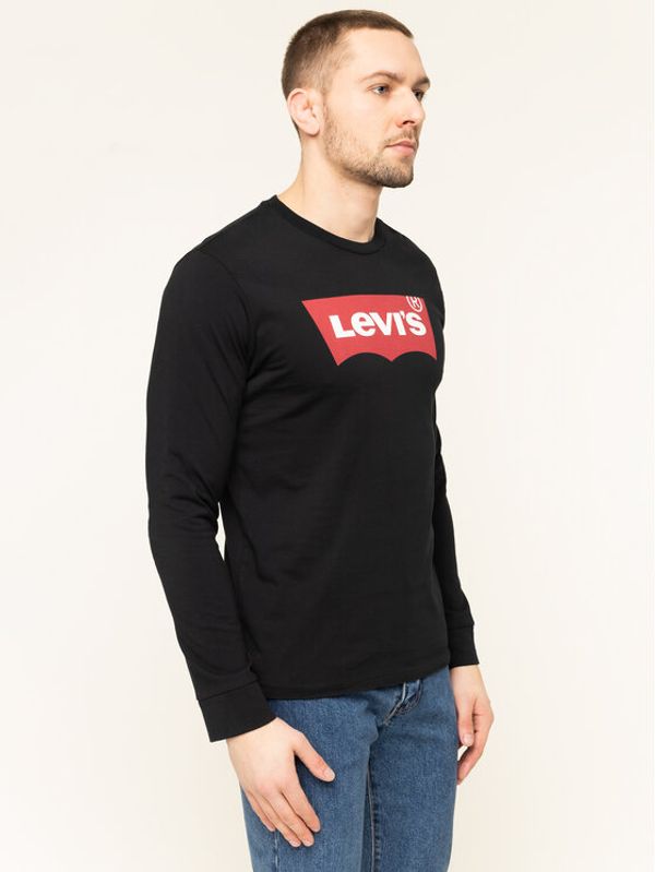 Levi's® Levi's® Тениска с дълъг ръкав Graphic Tee 36015-0013 Черен Regular Fit