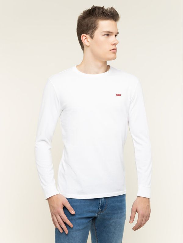 Levi's® Levi's® Тениска с дълъг ръкав Original Logo Tee 72848-0000 Бял Regular Fit