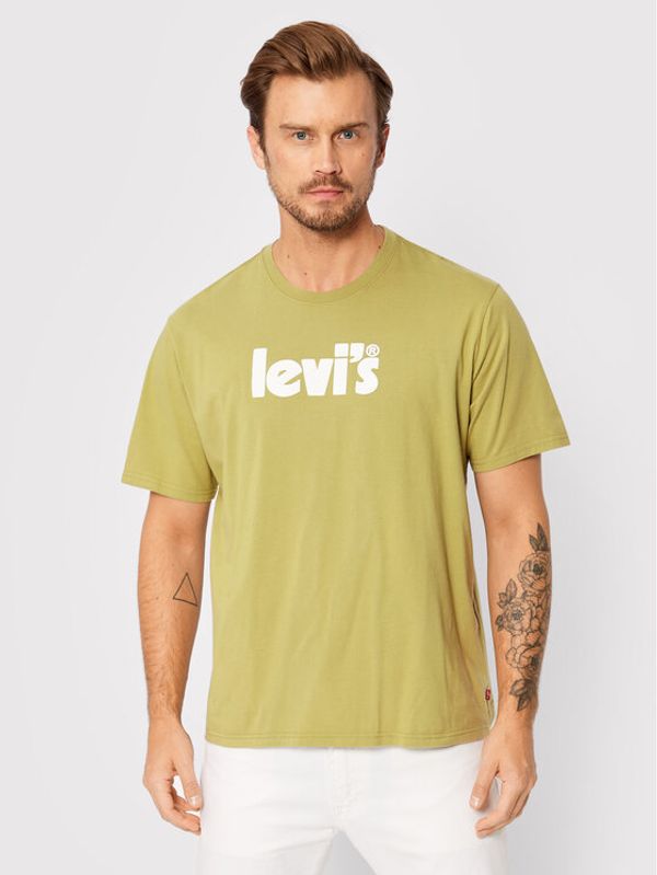 Levi's® Levi's® Тишърт 16143-0144 Зелен Relaxed Fit