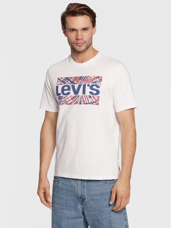 Levi's® Levi's® Тишърт Camiseta 16143-0609 Бял Relaxed Fit