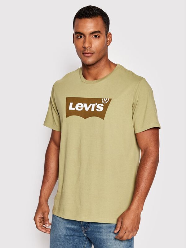 Levi's® Levi's® Тишърт Crewneck 22491-0482 Зелен Regular Fit